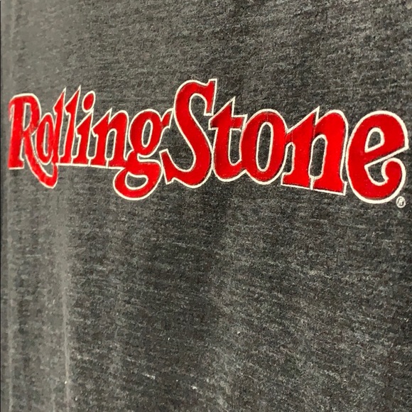 Rolling stone grey t-shirt band tee - Picture 2 of 4